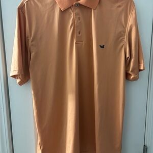 Southern Marsh Men's Orange Polo Shirt size small